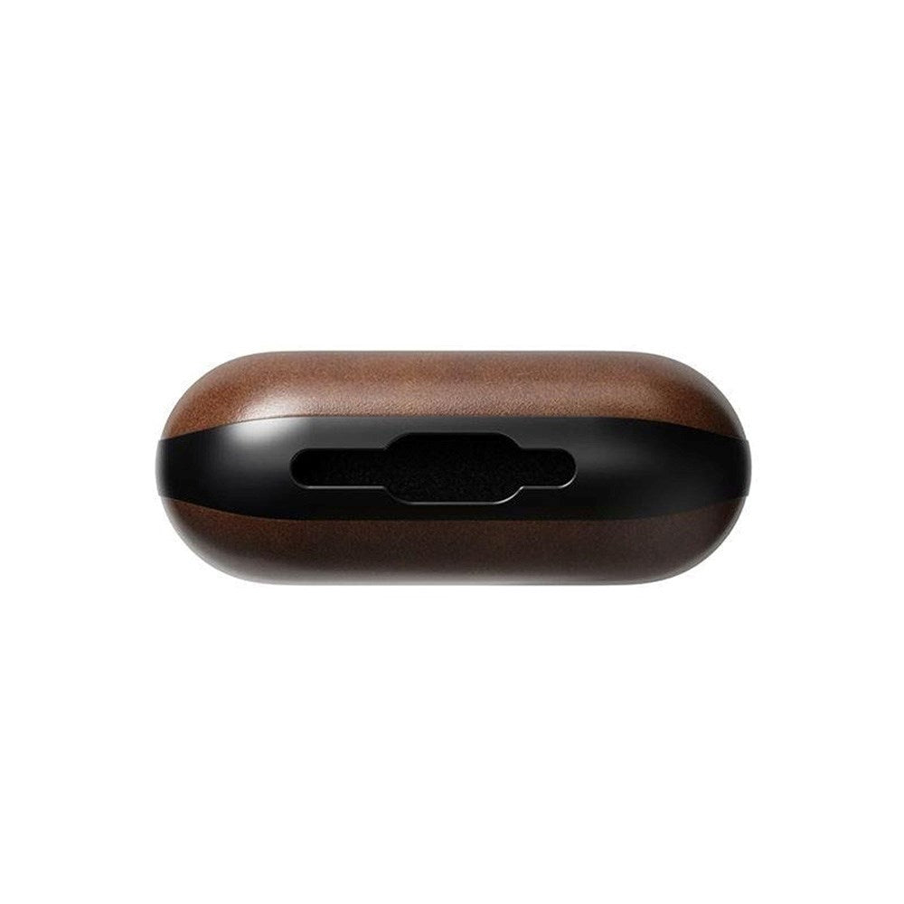 AirPods Pro (3. gen.) Nomad Modern Horween Leather Case - Brun