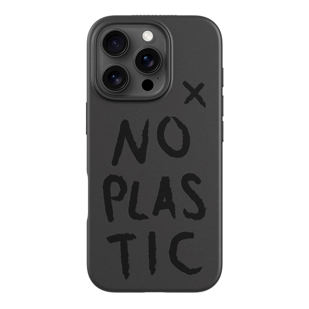 agood company iPhone 16 Pro PLNTPRTCT-deksel - svart / uten plast