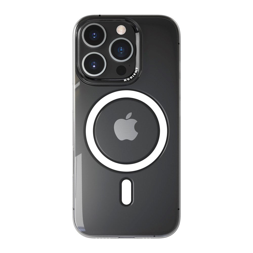 iPhone 16 Pro Nudient Thin Case Bakdeksel - MagSafe-kompatibel - Gjennomsiktig