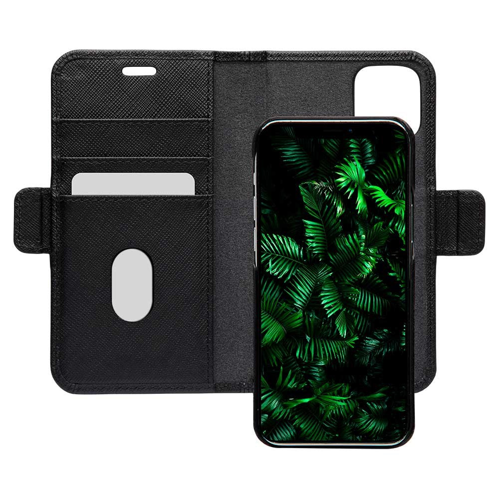 dbramante1928 Mode New York iPhone 12 Mini Læder Magnetisk Cover m. Pung - Night Black