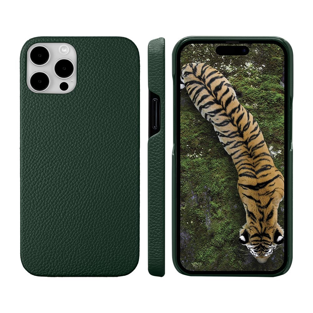 Dbramante1928 iPhone 15 Pro New York 2-i-1 flippdeksel i skinn - grønn