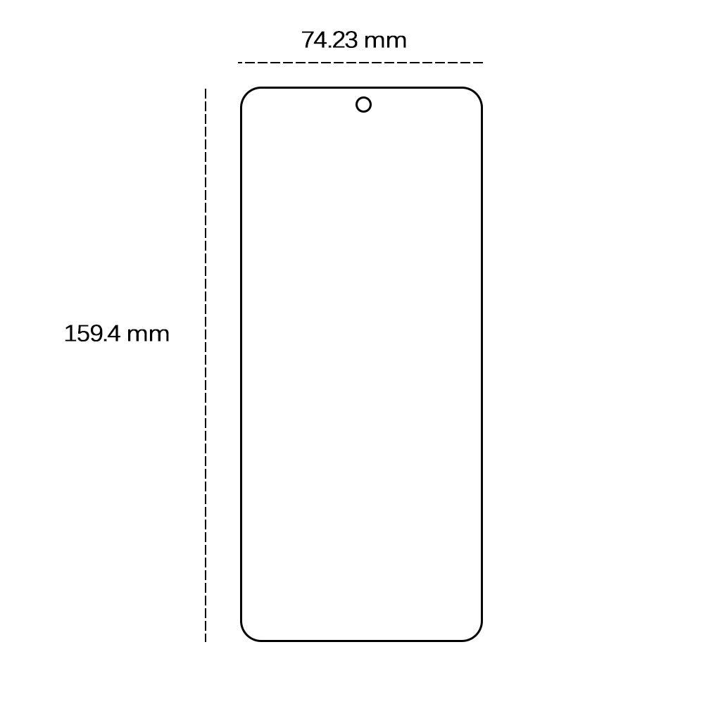 Samsung Galaxy S25 Ultra TFO Hærdet Beskyttelsesglas - Gennemsigtig