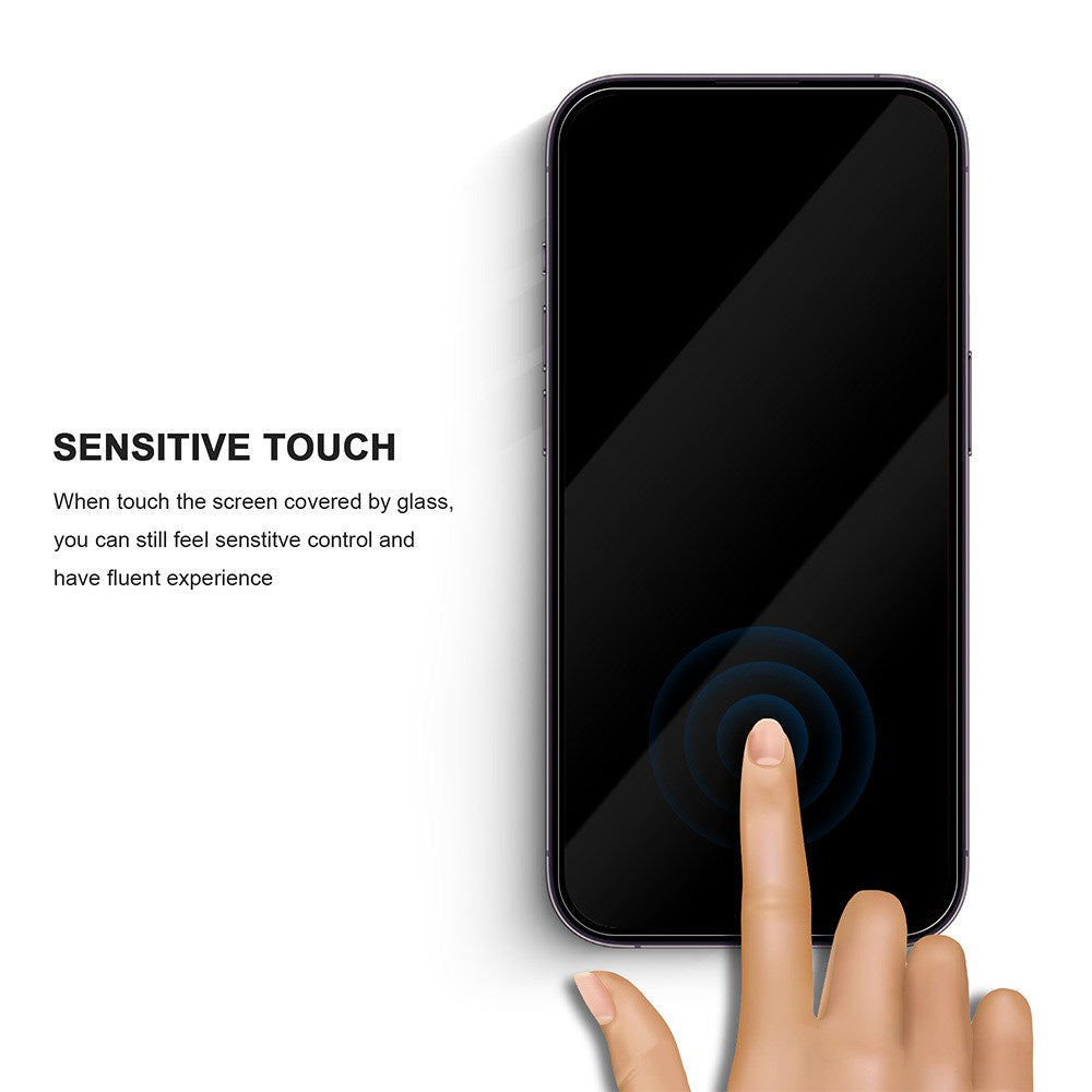 iPhone 17e / 16e / 14 / 13 / 13 Pro TFO 2.5D Premium Beskyttelsesglas - Gennemsigtig