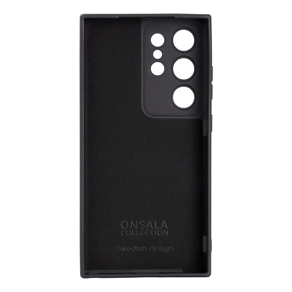 Samsung Galaxy S24 Ultra Onsala Silikone Bagside Cover - Black