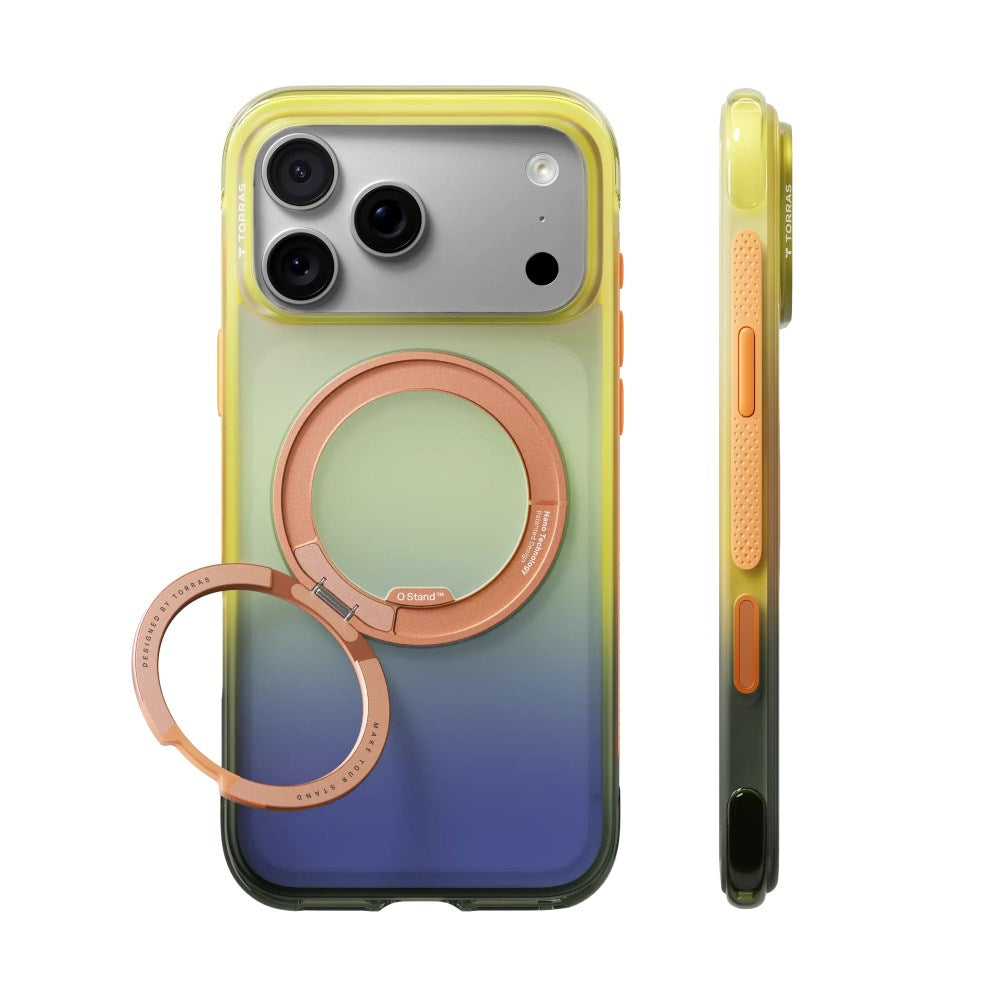 iPhone 18 Pro Max / 17 Pro Max TORRAS O3 Air Gradient Bagside Cover - MagSafe Kompatibel - Arizona Glow