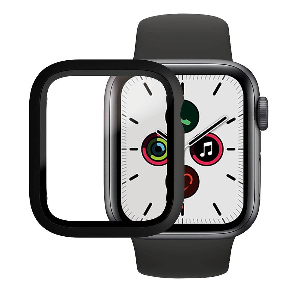 PanzerGlass Apple Watch 4/5/6/SE (44 mm) beskyttelsesdeksel for hele kroppen - svart