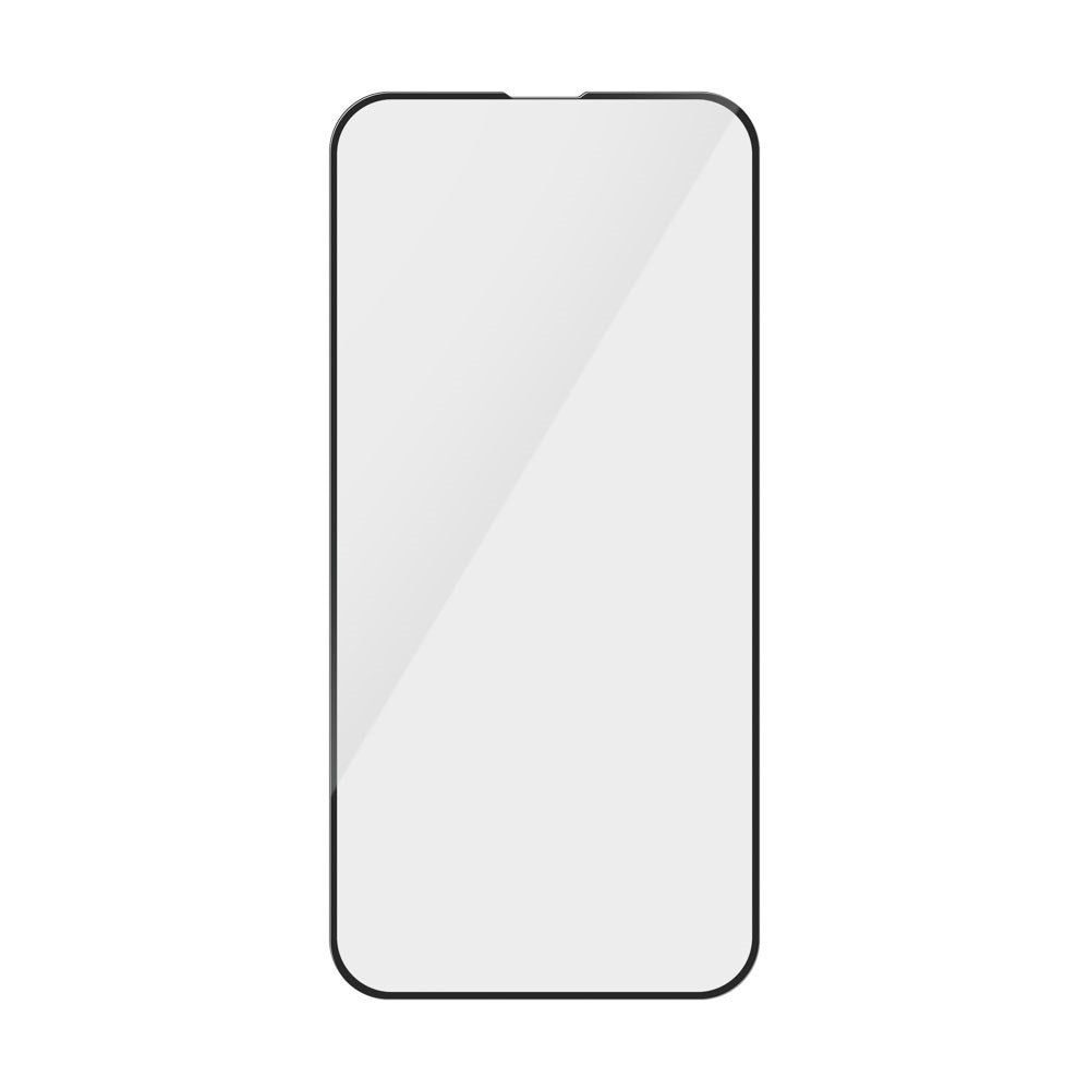 iPhone 17e / 16e / 14 / 13 / 13 Pro PanzerGlass Ceramic - Ultra-Wide Fit - Skærmbeskyttelsesglas m. FastFit In-A-Box - Gennemsigtig