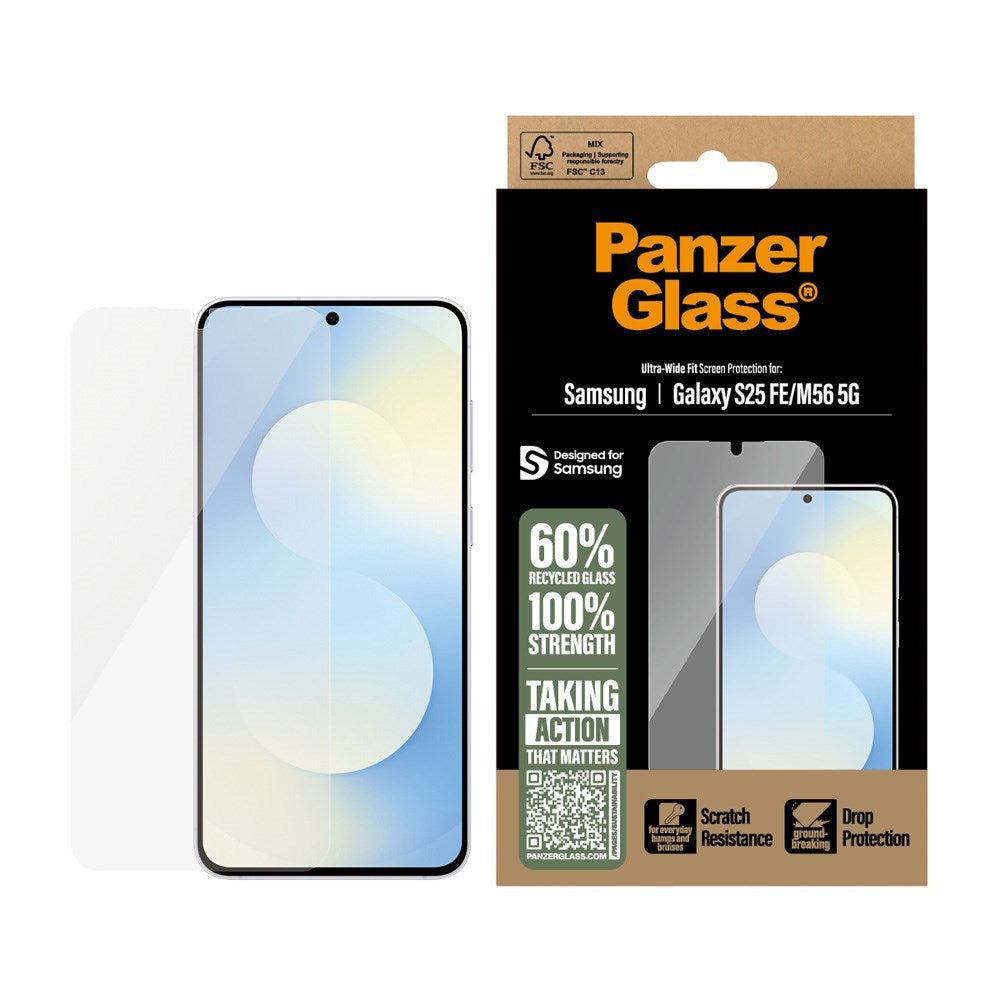 Samsung Galaxy S25 FE PanzerGlass Ultra Wide Fit