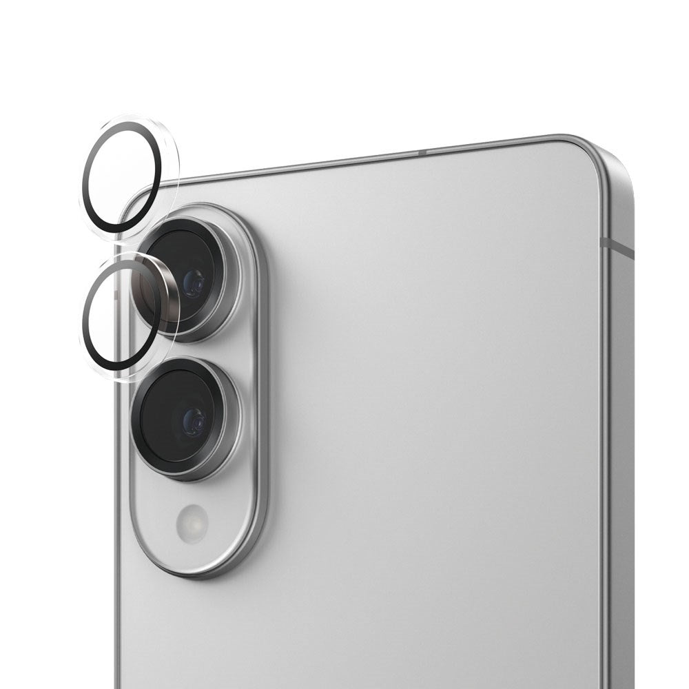 Samsung Galaxy S25 Edge PanzerGlass Hoops - Beskyttelse til Kamera - Gennemsigtig