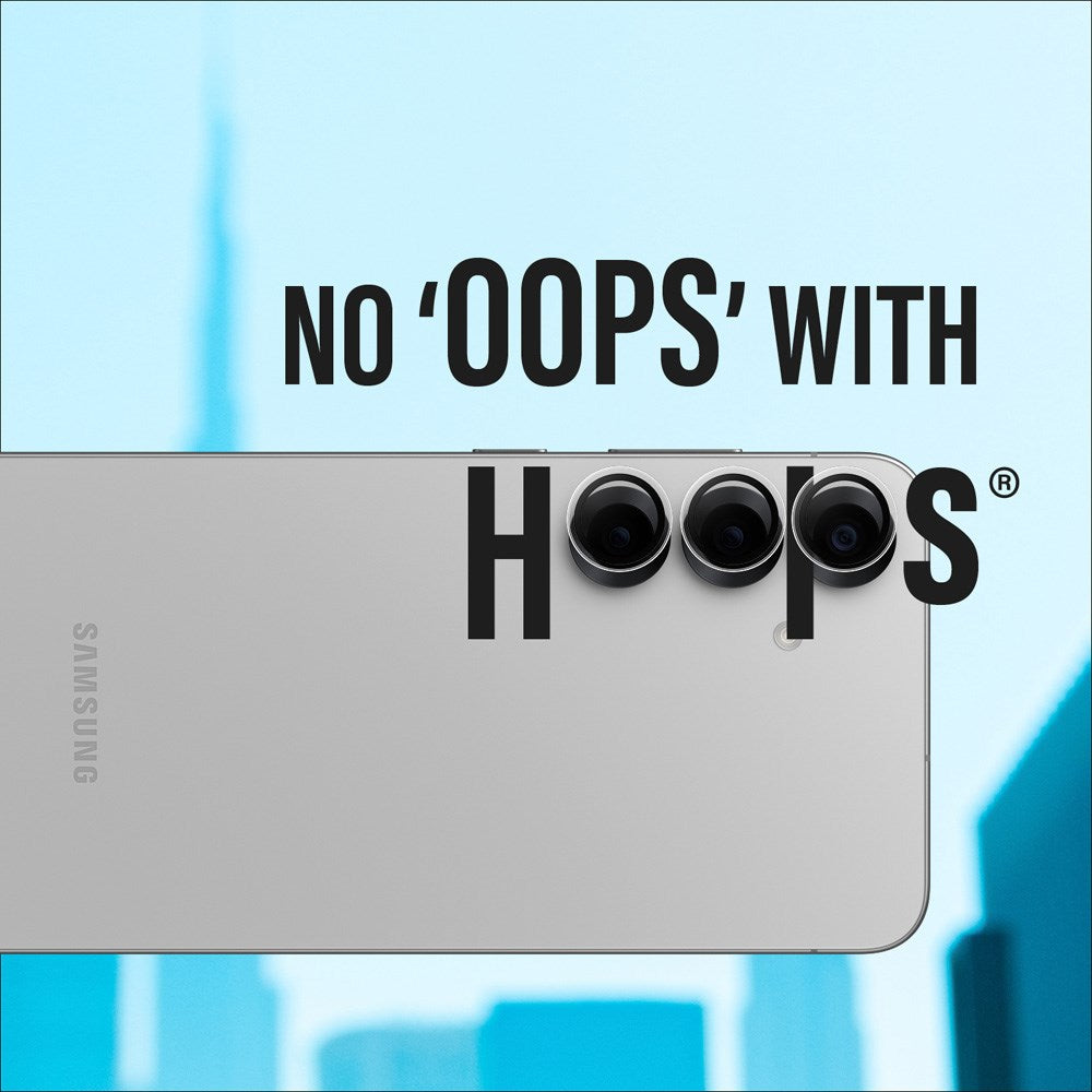 Samsung Galaxy S25+ (Plus) PanzerGlass bøyler - Kamerabeskyttelse - Gjennomsiktig