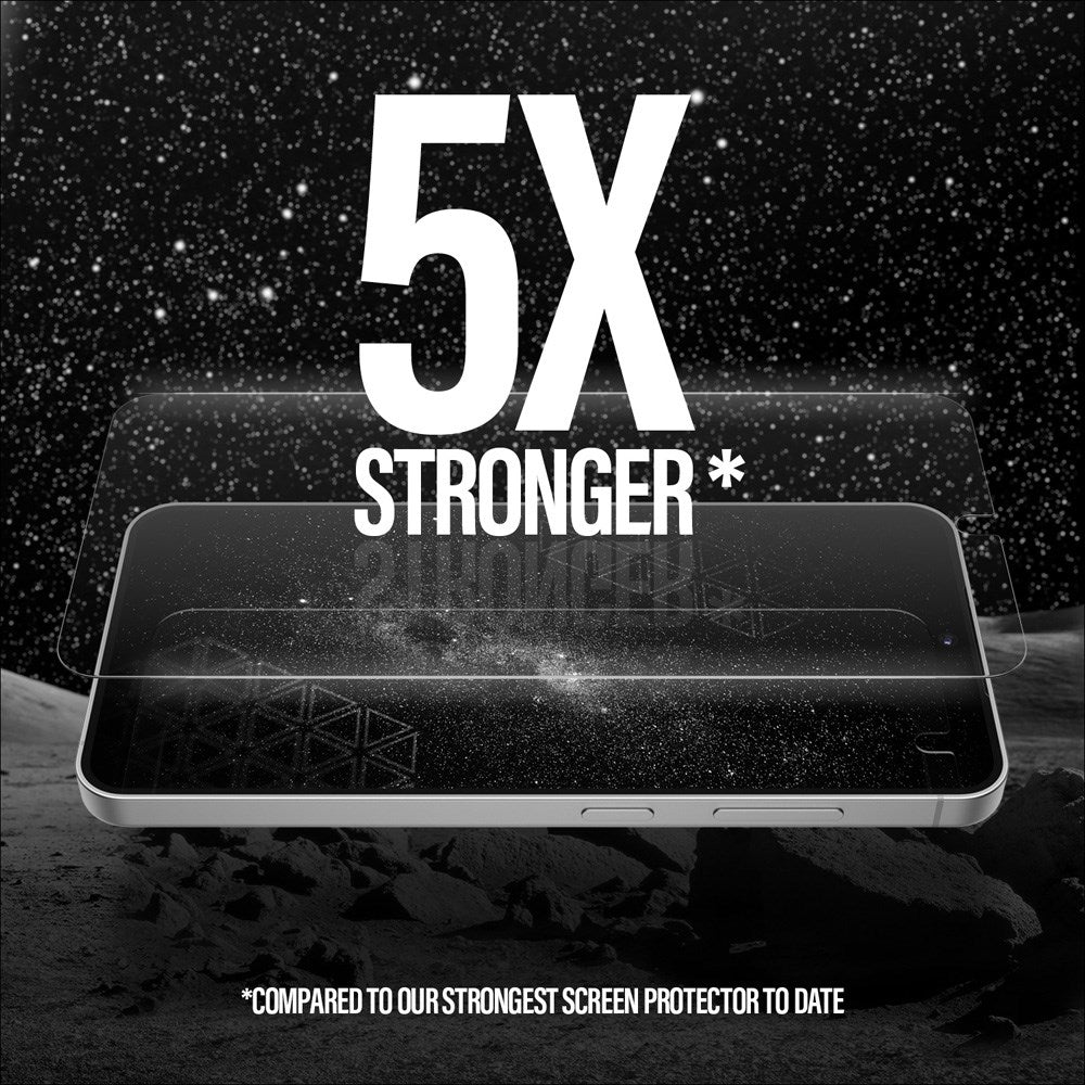 Samsung Galaxy S25 - PanzerGlass Ultra-Wide Fit keramisk skjermbeskytter - Gjennomsiktig