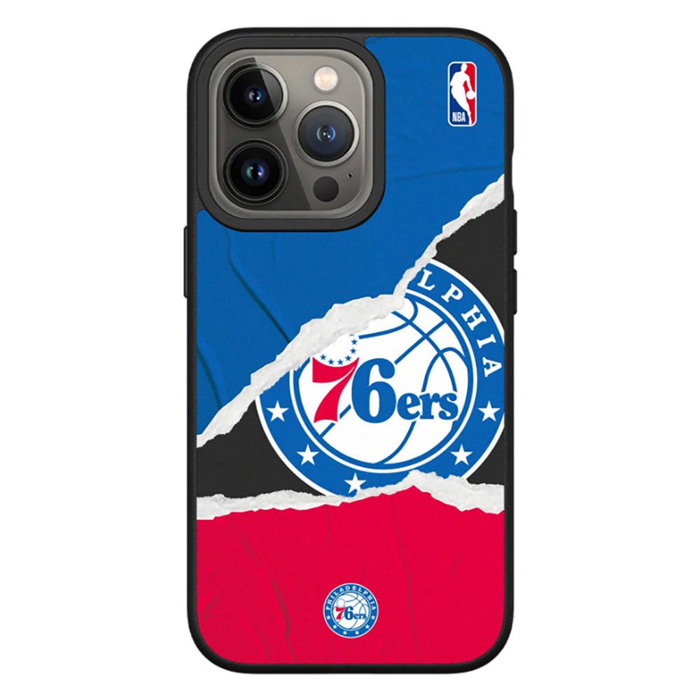 iPhone 13 Pro RhinoShield SolidSuit Craftsman NBA-deksel m. Philadelphia 76ers - Sweat and Tears
