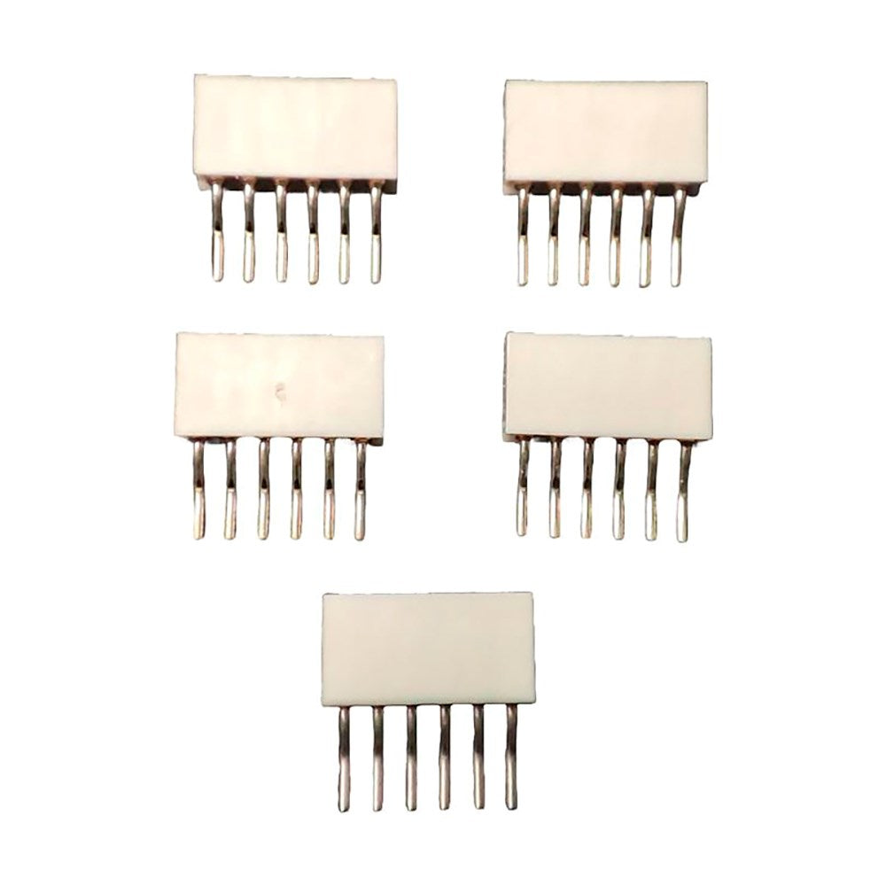 Light Solutions - Nålehode for lodding for Philips Hue LightStrip V4 - 5 stk - Hvit