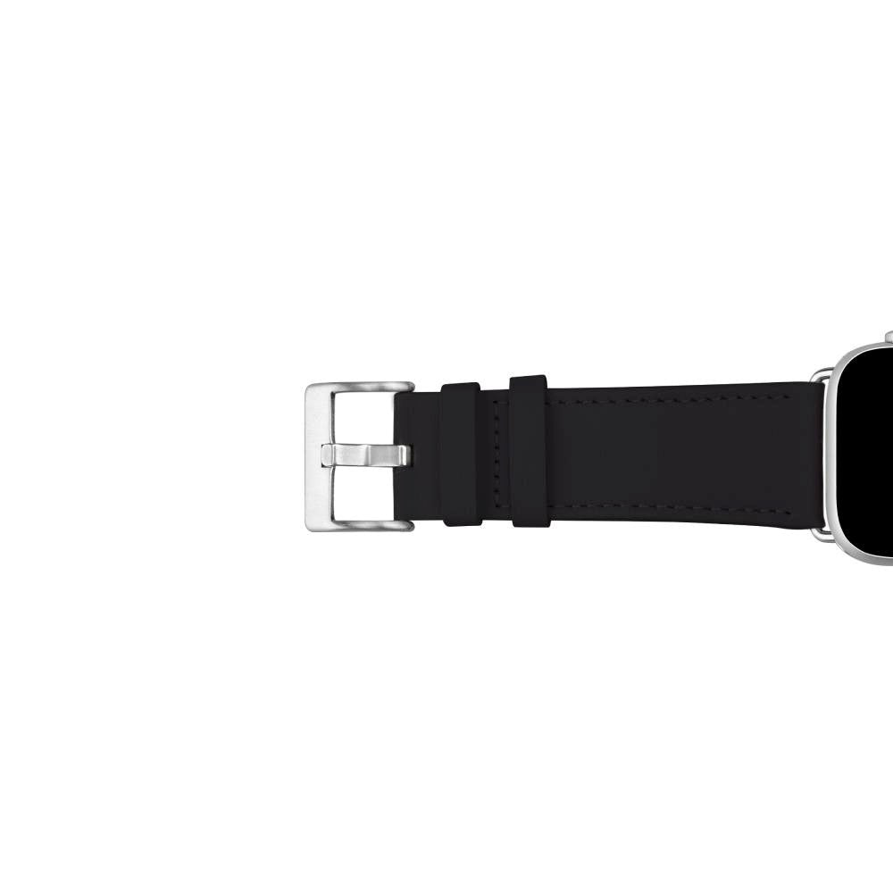 Apple Watch (38/40/SE/41/42 mm) Puro E-CLASSIC Vegan lærklokkerem - svart