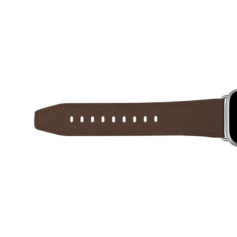 Apple Watch (38/40/SE/41/42 mm) Puro E-CLASSIC Vegan lærklokkerem - brun