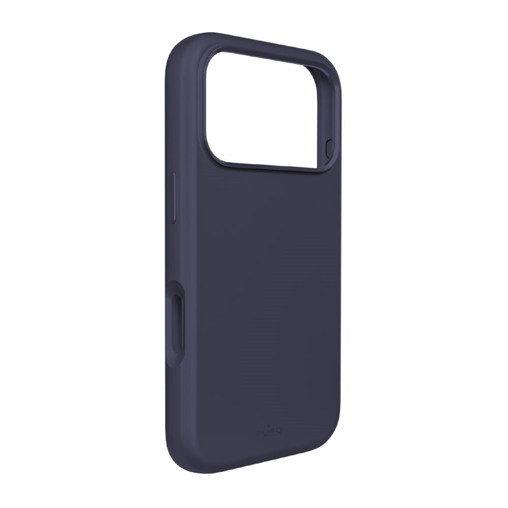 PURO iPhone 17 Pro ICON MAG PRO Silikone Case - MagSafe Kompatibel - Mørkeblå