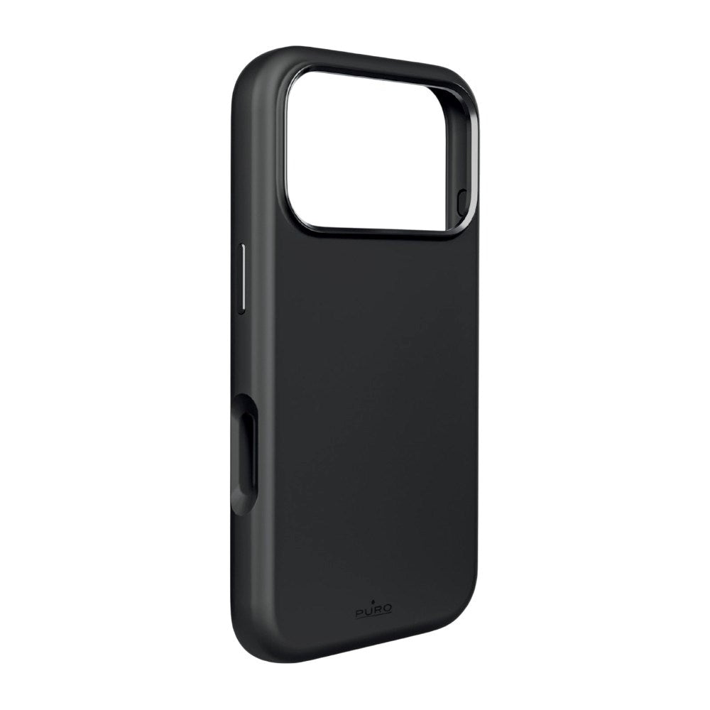 PURO iPhone 18 Pro ICON MAG PRO Silikone Case - MagSafe Kompatibel - Sort
