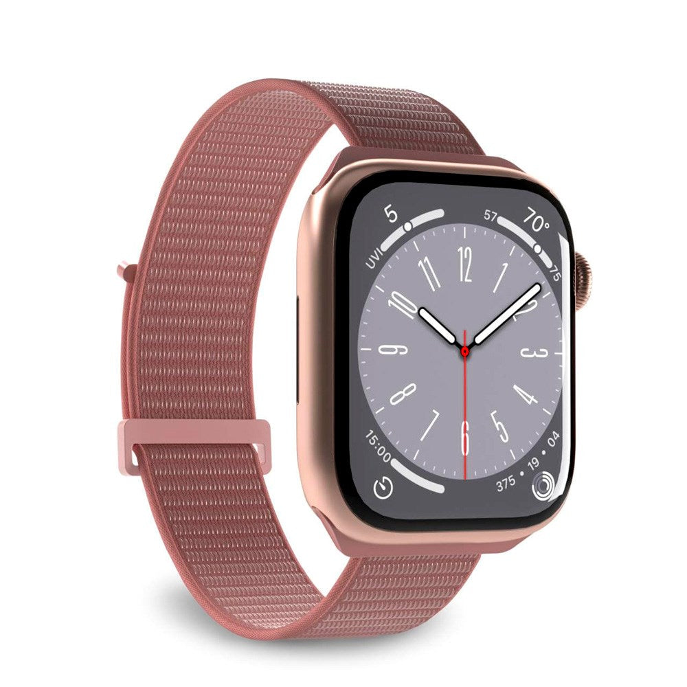 PURO SPORT - Apple Watch (38/40/SE/41/42 mm) Nylonstropp - Rosa