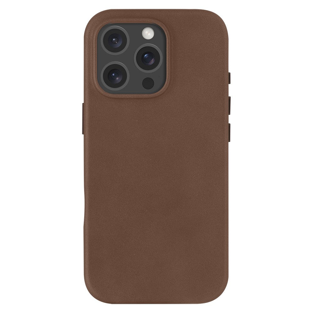 Dbramante1928 iPhone 16 Pro Roskilde-deksel - 100 % resirkulert plast - MagSafe-kompatibel - Dark Tan