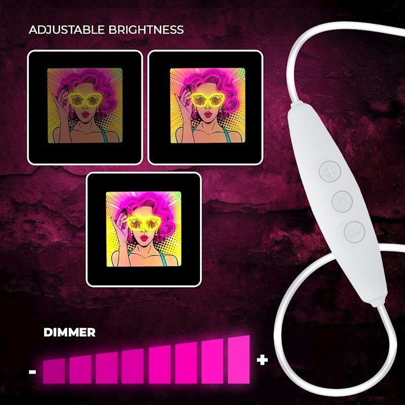 Forever Light ART LED Neon Light - Power Woman