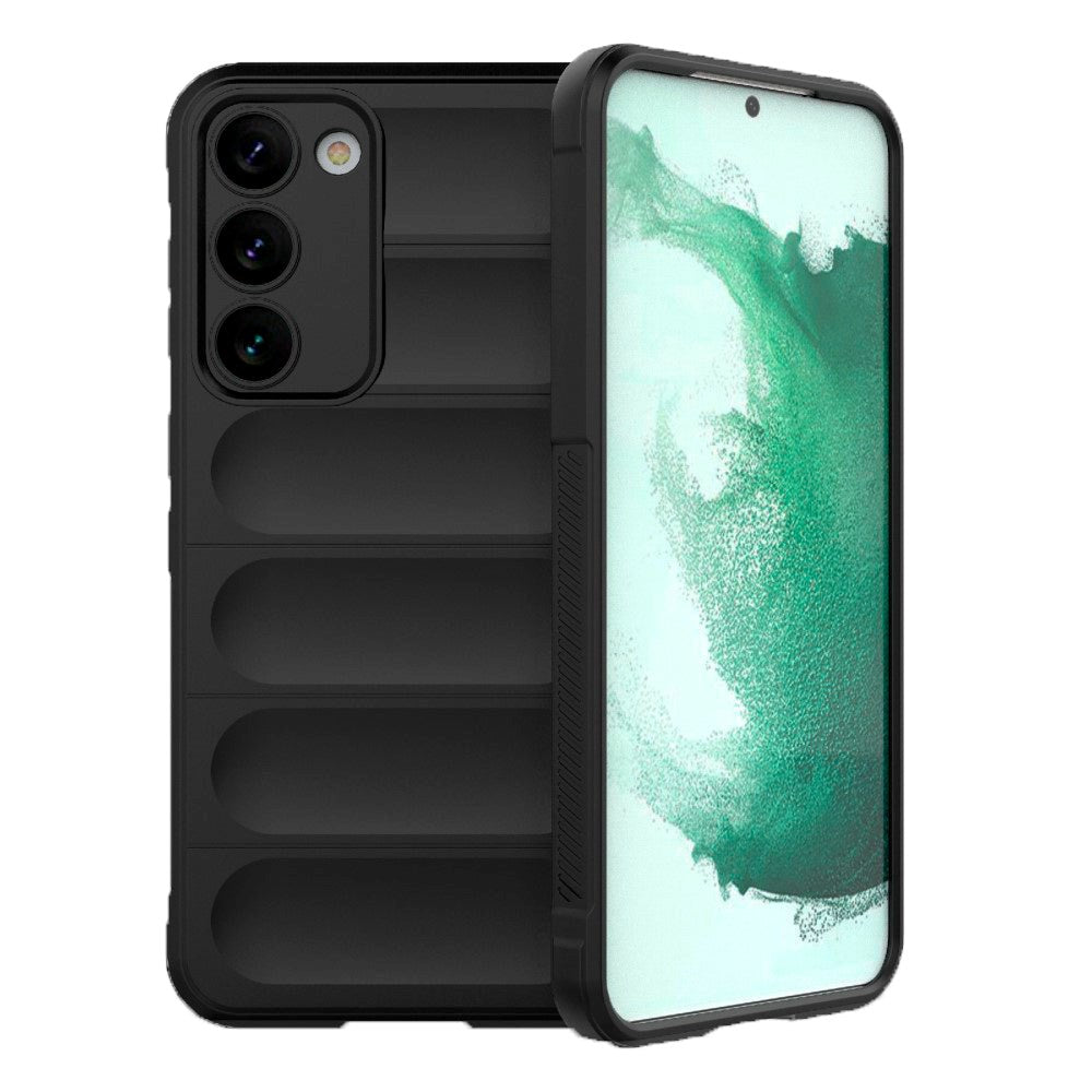 Samsung Galaxy S23 fleksibelt plastdeksel - svart