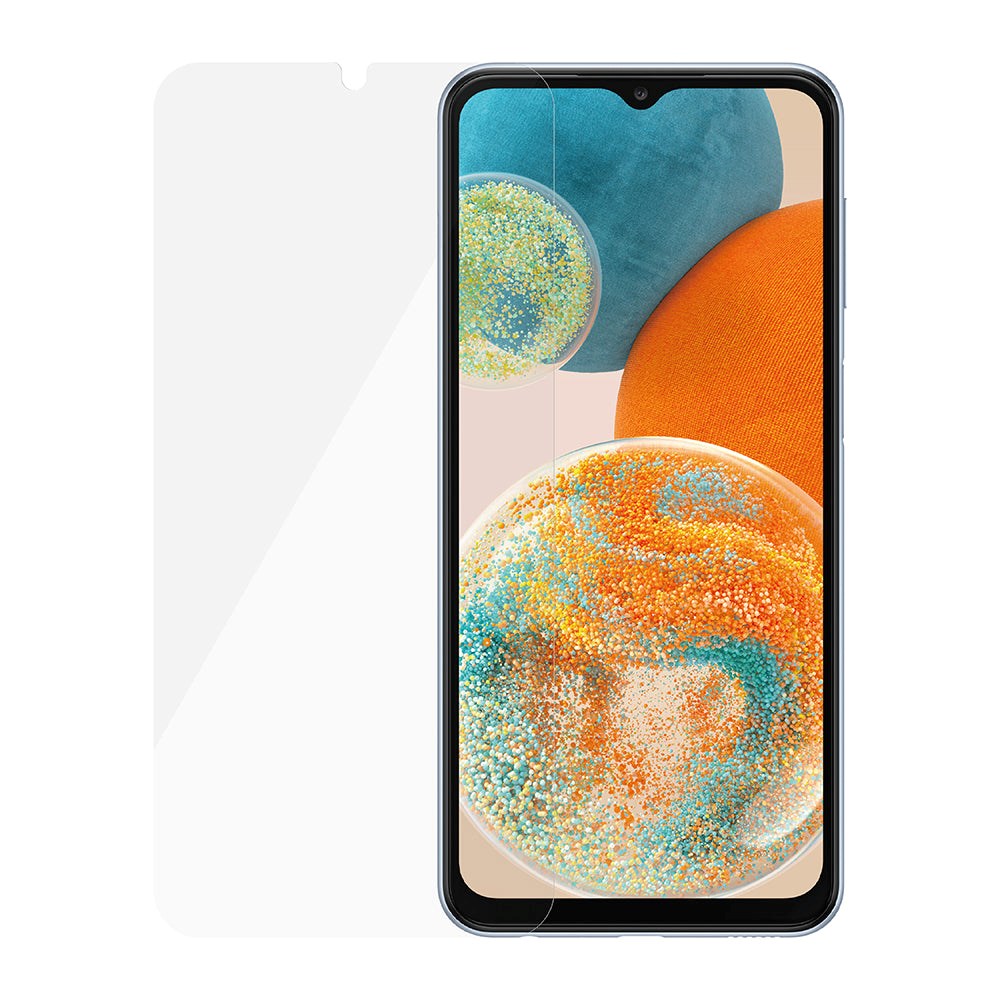 Samsung Galaxy A24 Safe By PanzerGlass® Ultra-Wide Fit-skjermbeskytter - Veskevennlig - Gullstyrke - Gjennomsiktig