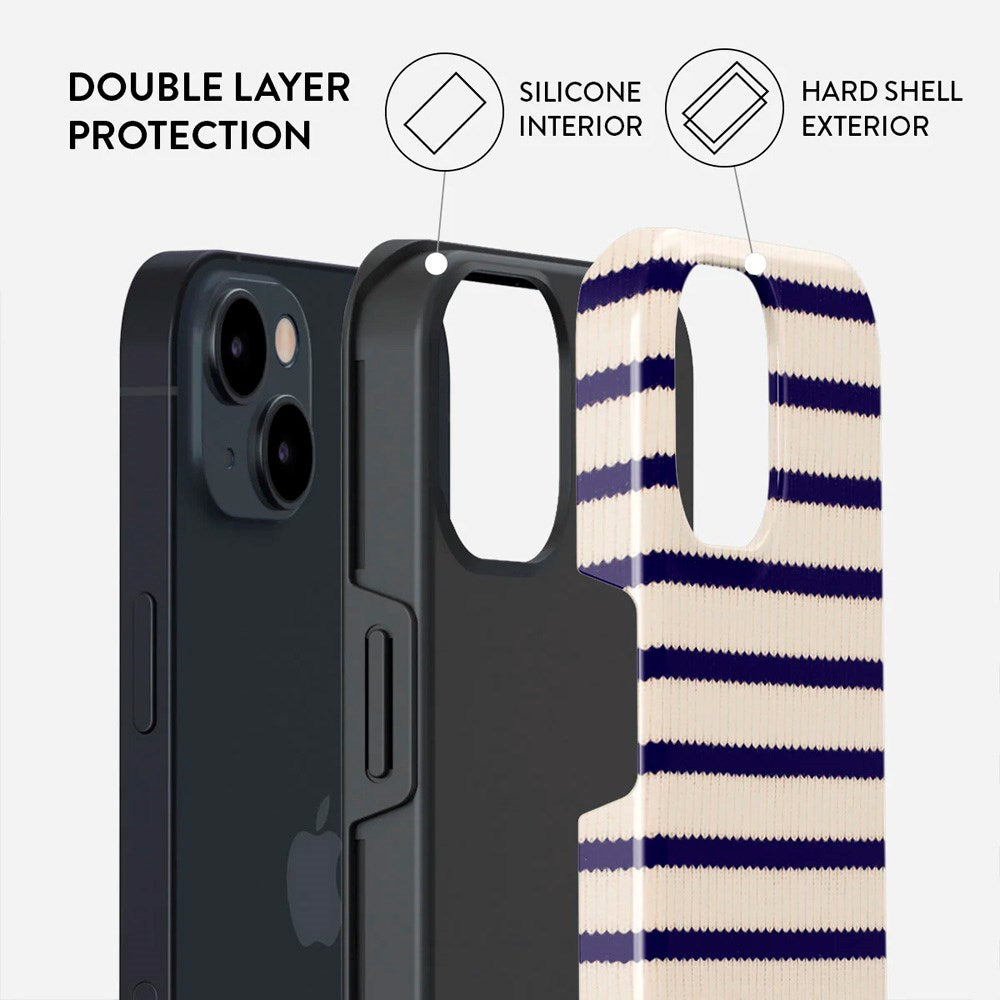 Burga iPhone 14 Tough Fashion Cover - MagSafe Kompatibel - Old Money
