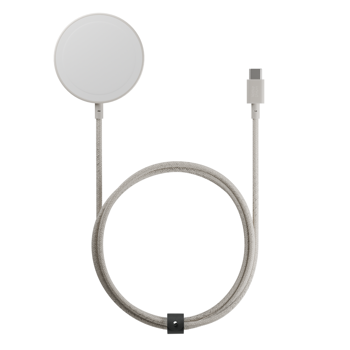 Magnetisk trådløs lader m. Stativfunksjon - Native Union Snapstand - Qi2 - Beige