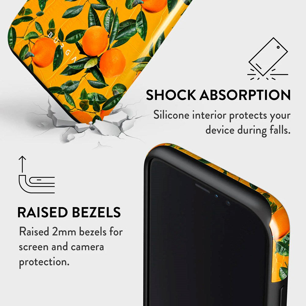 Burga iPhone 11 Pro Tough Fashion Cover - Orange Lemonade