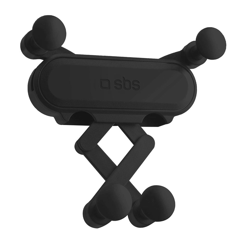 SBS Gravity Mobilholder for bil - Max Mobil: 85mm - Svart