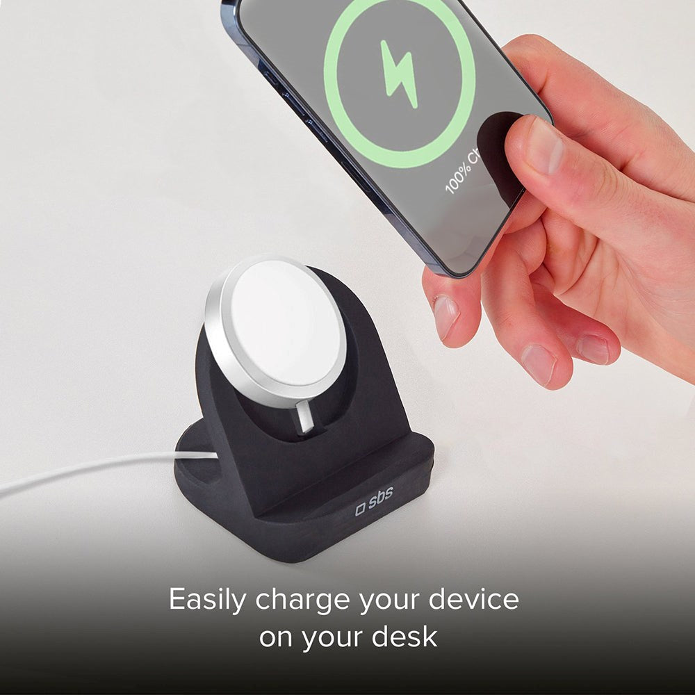 SBS Streaming mobilstativ for MagSafe Lader - Svart