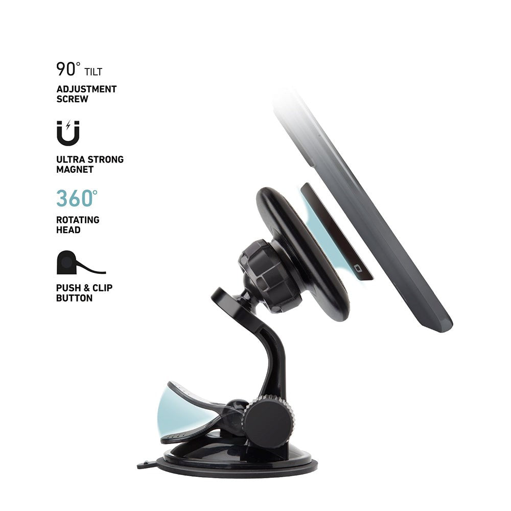 SBS Arizona magnetisk biltelefonholder - svart