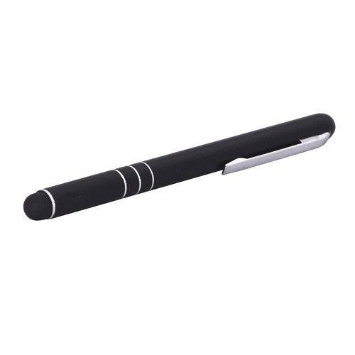 Touch Pen Universal Black med sølvkant