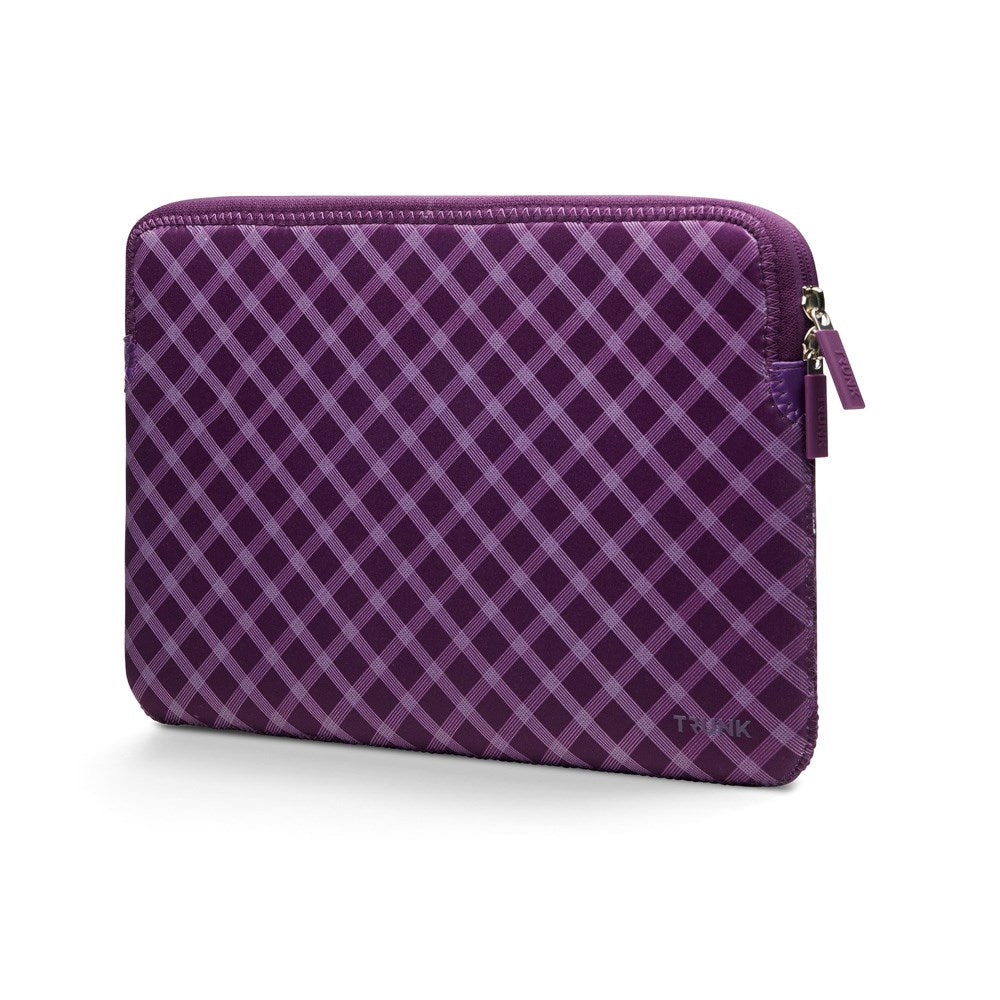 Trunk - Neoprene Sleeve - MacBook 13" (30.5 x 21.5 x 1.5 cm) - Medium Purple Tartan