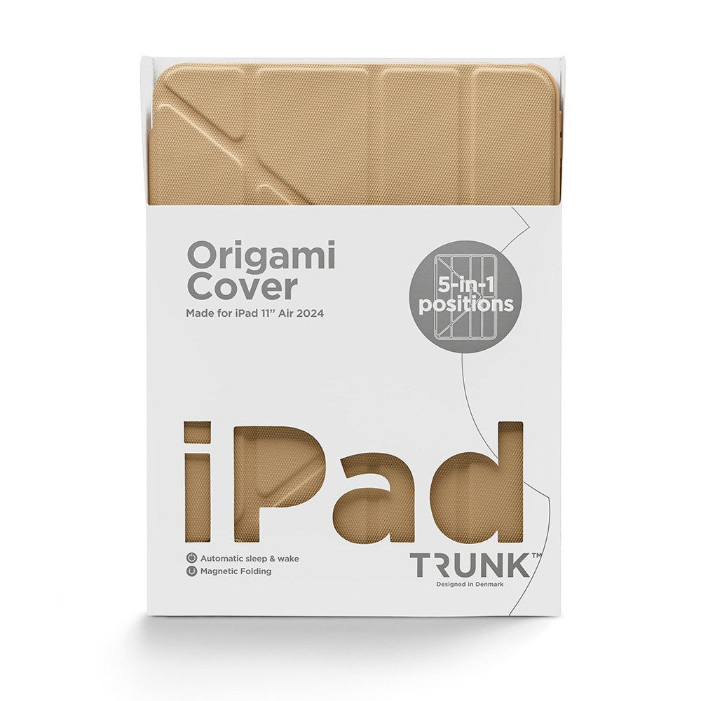 Trunk iPad Air 11" (2025 / 2024) Origami Case - Mocha