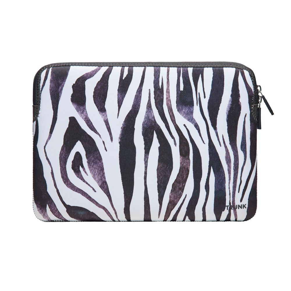 Trunk - Neoprene Sleeve - MacBook 14" (31.5 x 22 x 1.5 cm) - Zebra
