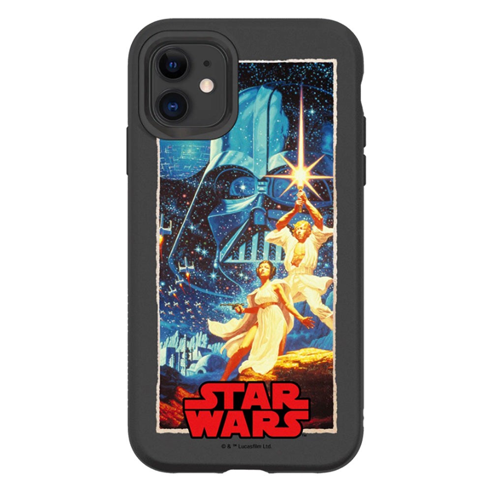 iPhone 11 RhinoShield SolidSuit Craftsman-deksel m. Star Wars - Luke & Leia