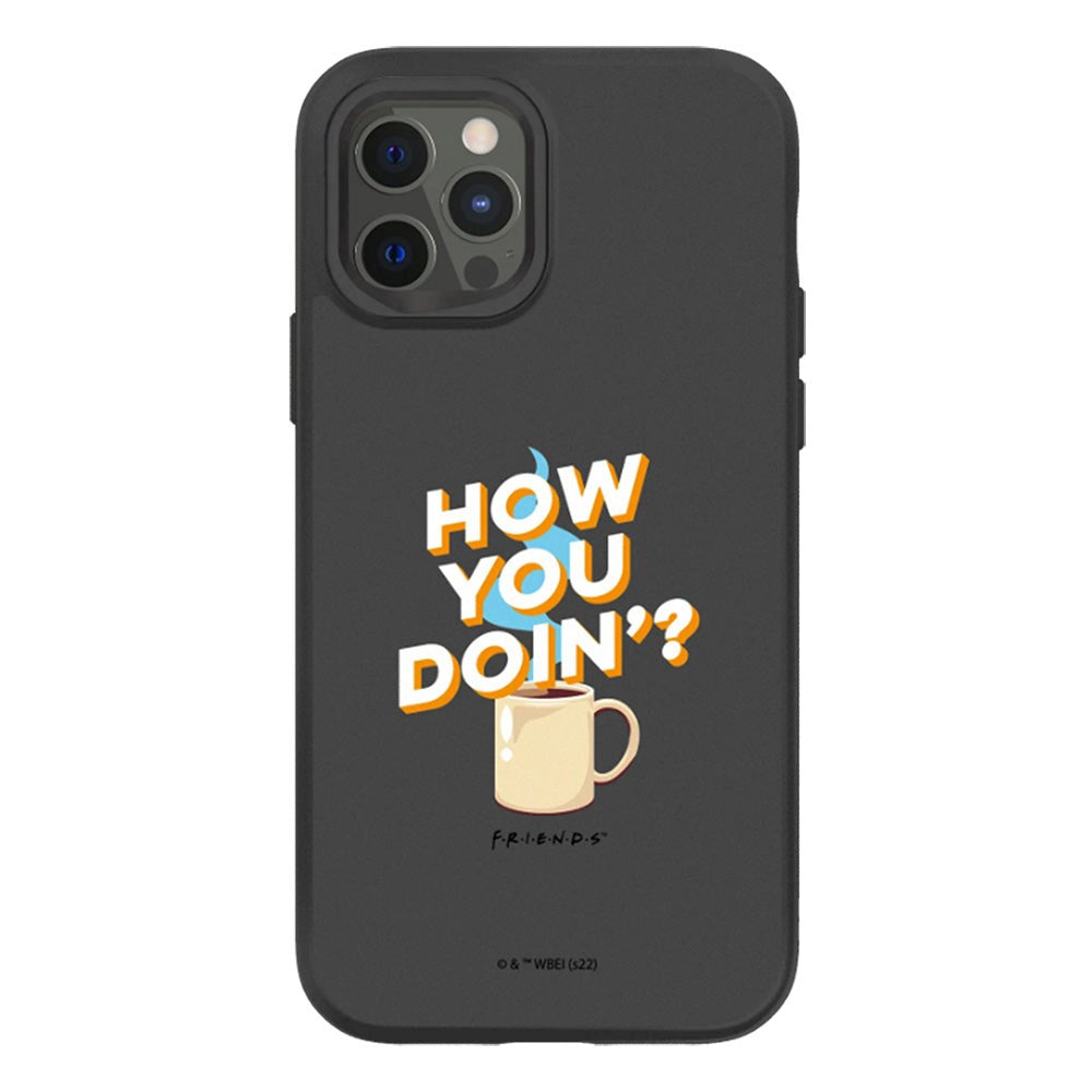 iPhone 12 / 12 Pro RhinoShield SolidSuit Håndværker Cover m. Friends - How You Doin'
