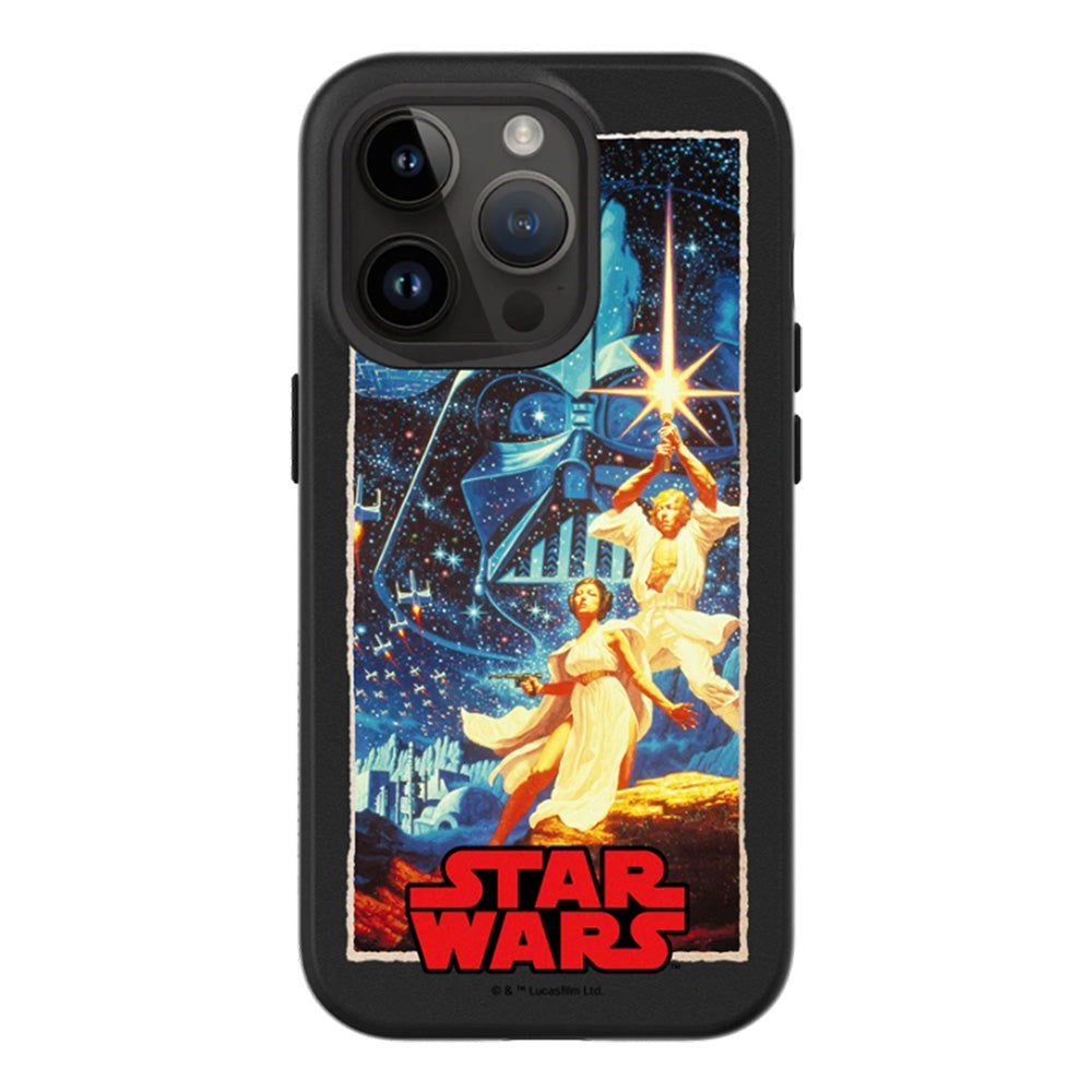 iPhone 14 Pro RhinoShield SolidSuit Craftsman Cover m. Star Wars - Luke & Leia