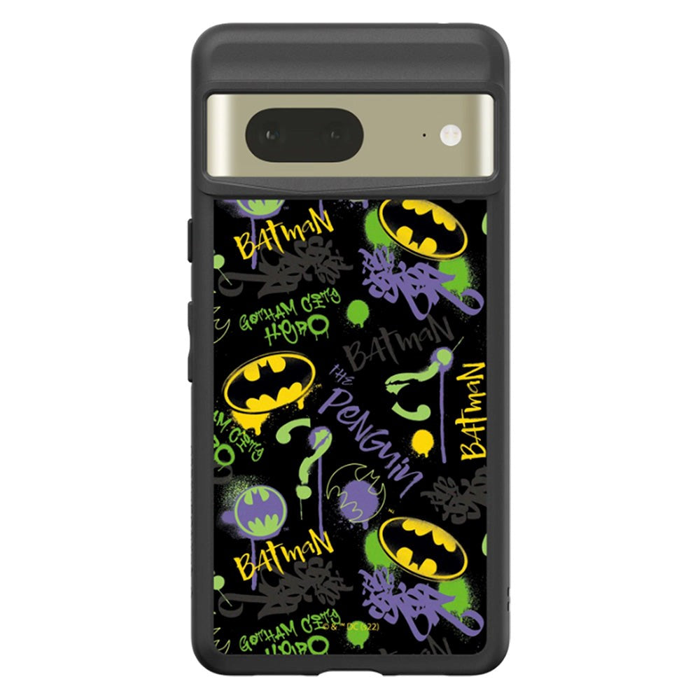 Google Pixel 7 RhinoShield SolidSuit Craftsman Cover m. Batman - Superskurker og Batman