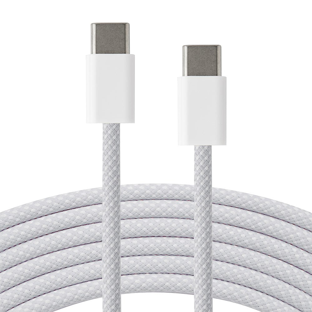 Xceed Flettet USB-C til USB-C PD 60W - 2m - Hvit