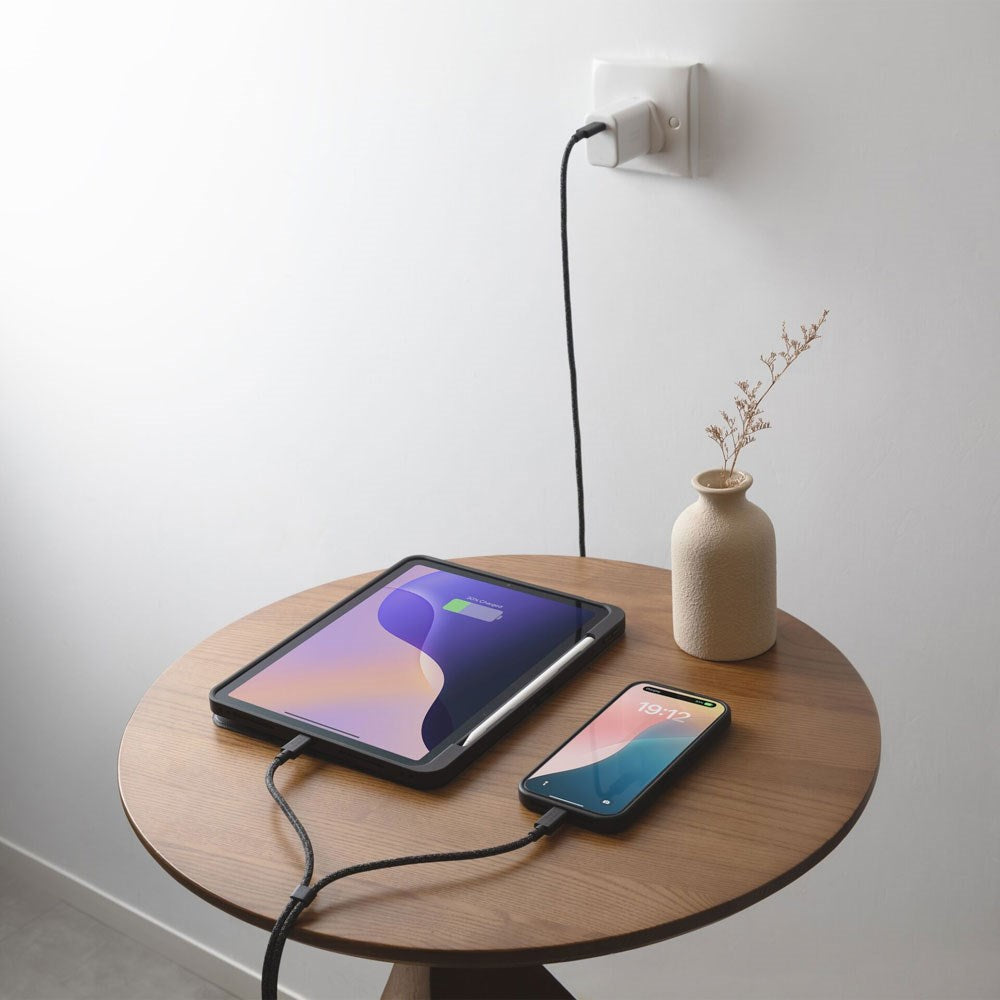Native Union 2-i-1 USB-C til USB-C Kabel - 2m / 140W - Cosmos