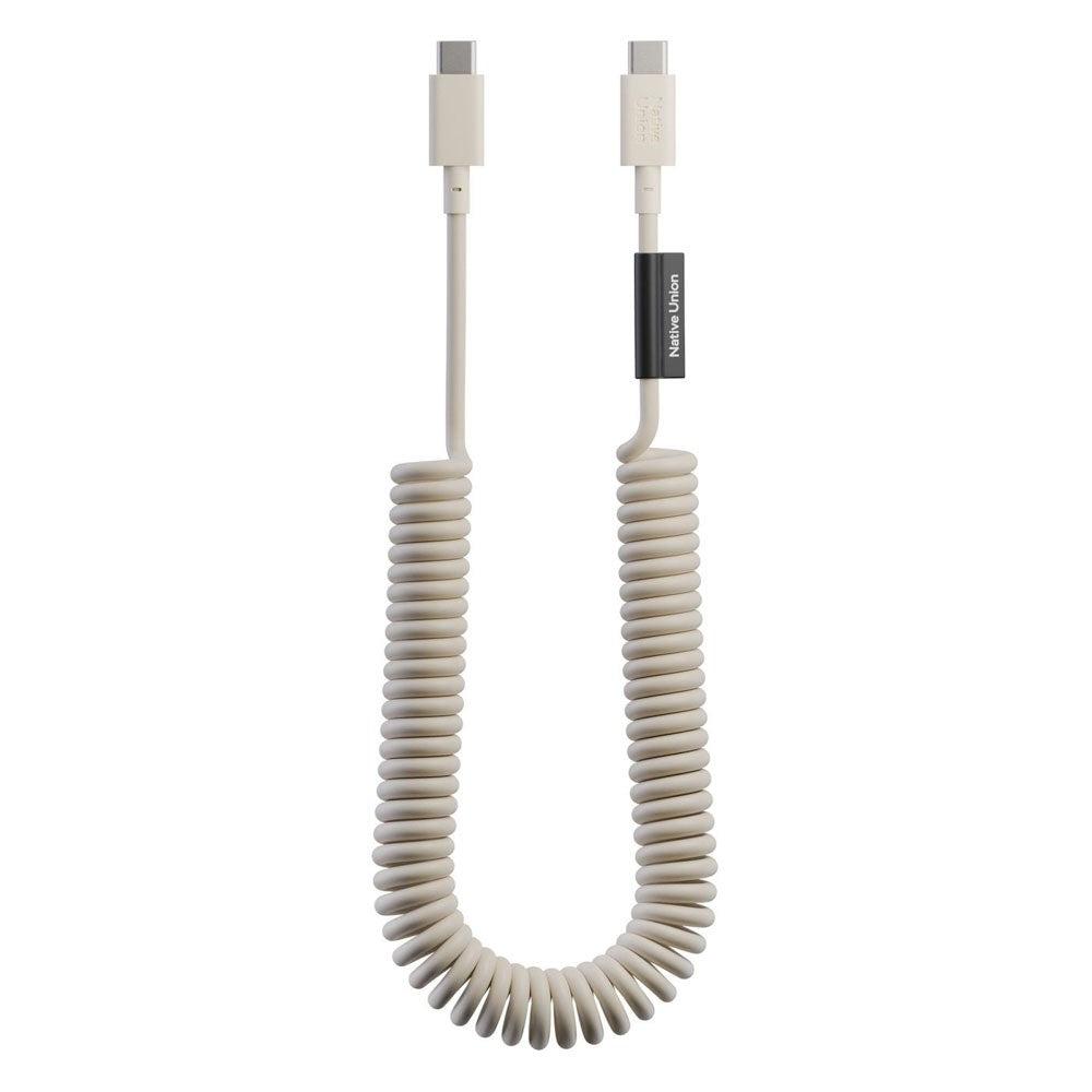 Native Union Pop USB-C til USB-C Kabel - 2.4m / 60W - Sandstone