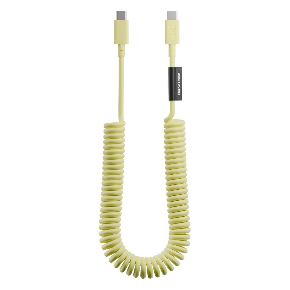 Native Union Pop USB-C til USB-C Kabel - 2.4m / 60W - Lemon