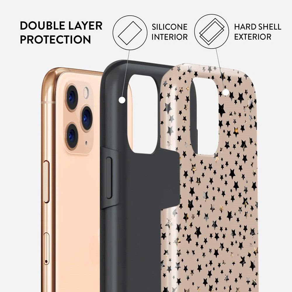 Burga iPhone 11 Pro Tough Fashion Cover - Glitrende Tiara