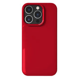 iPhone 16 Pro Nudient Thin Case Bagside Cover - MagSafe Kompatibel - Cherry Red Gloss