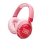 JBL Junior 470NC Maks. 85 dB barnehodesett m. Bluetooth og aktiv støyreduksjon - Over-Ear-hodetelefoner - Rosa