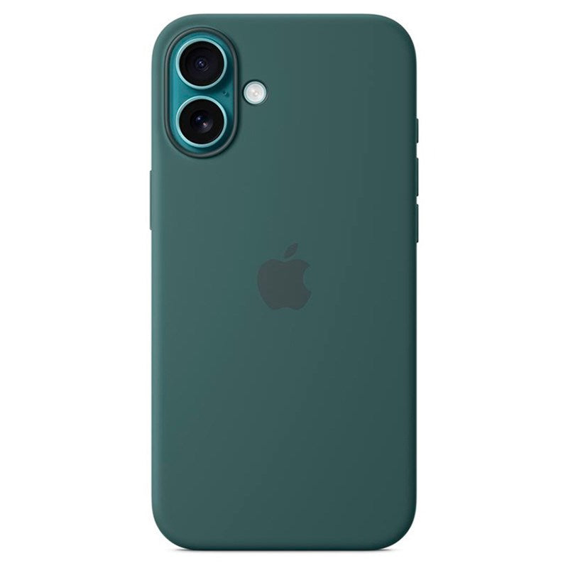 Originalt Apple iPhone 16 Plus silikon bakdeksel - MagSafe-kompatibelt - Lake Green (MYYH3ZM/A)
