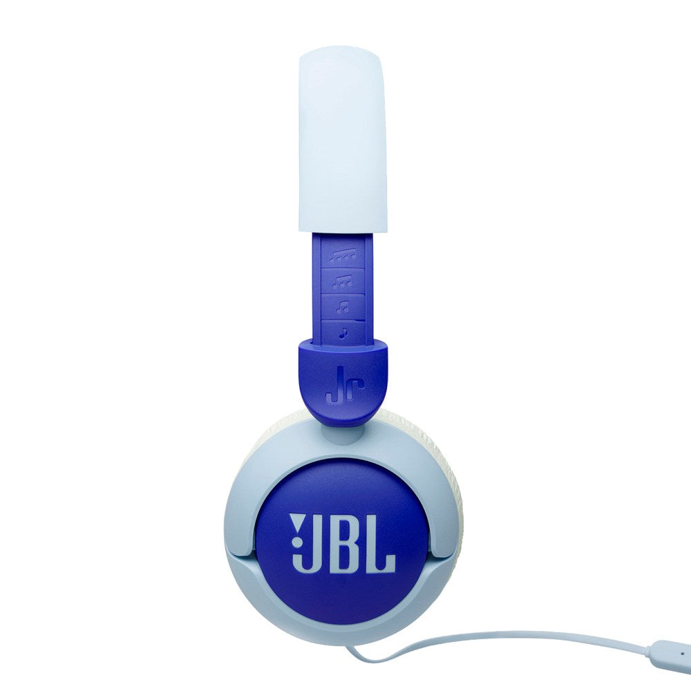JBL Junior 320 Maks. 85 dB barnehodesett m. Ledning - On-Ear Hodetelefoner - Blå
