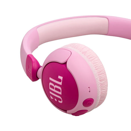 JBL Junior 320BT Maks. 85 dB barnehodesett m. Bluetooth - On-Ear Hodetelefoner - Rosa